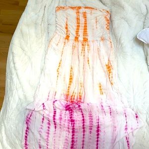 Roxy tie dye maxi dress
